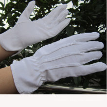 100% Cotton Gloves Bleach Cotton Parade Gloves Work Glove